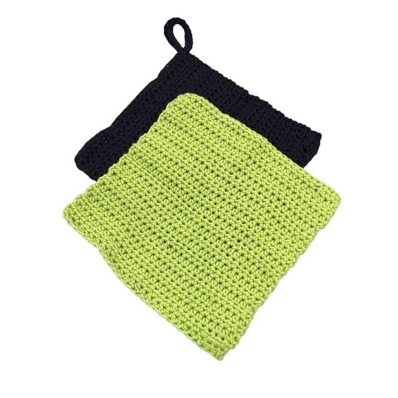 Brand New!! Handmade 100% cotton Washcloth Set - Picture 2 of 5